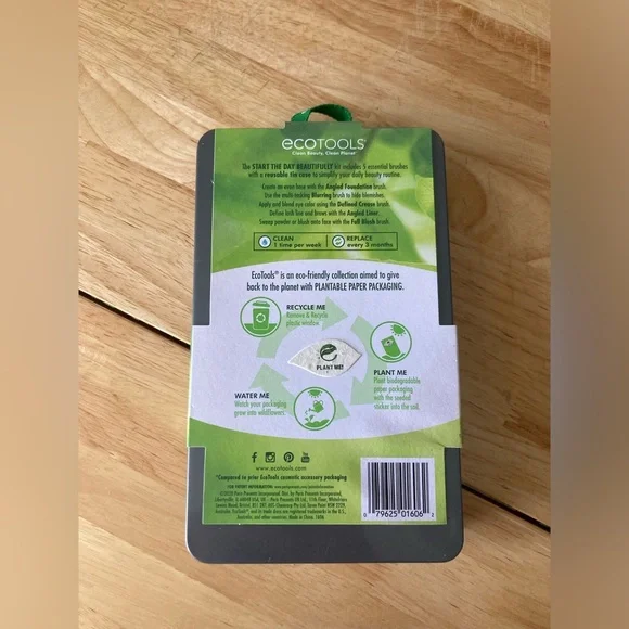 🦋NWT Ecotools 5 pack of makeup brushes - Picture 2 of 2